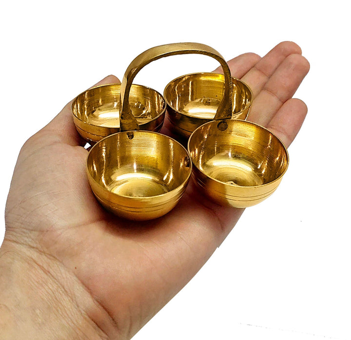 Brass Chowmukh Puja Store Online Pooja Items Online Puja Samagri Pooja Store near me www.satvikstore.in