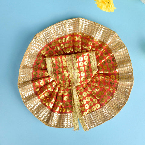 Divine assorted attire set for Laddu Gopal idol, featuring handcrafted colorful dresses in sizes 0 to 2, ideal for festival and pooja decoration. India’s Largest Pooja Accessories Brand – www.satvikworld.com